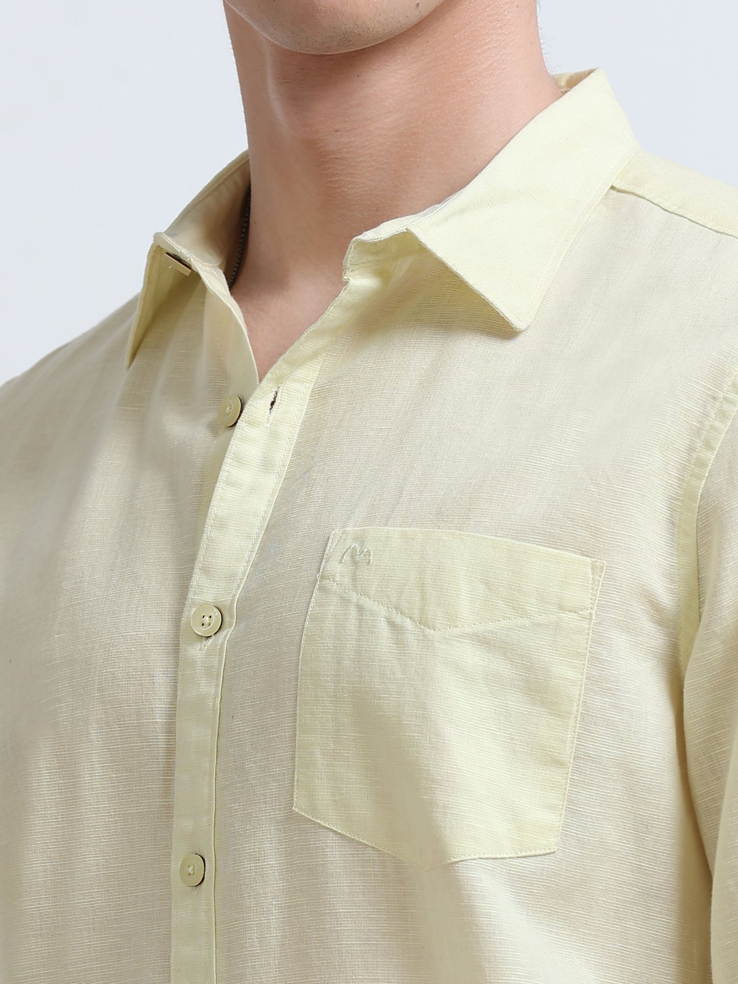 yellow shirt