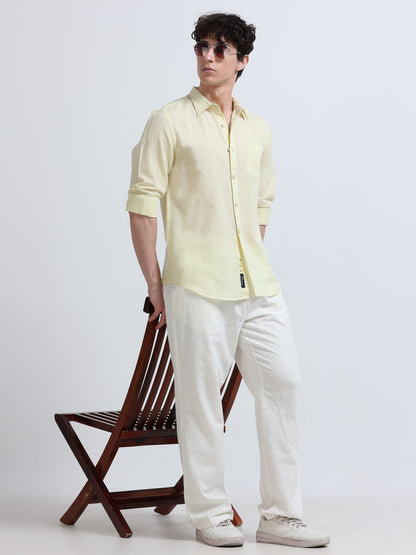 yellow shirt