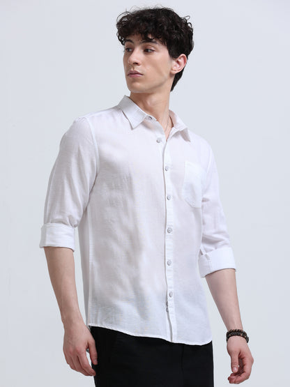 white shirt