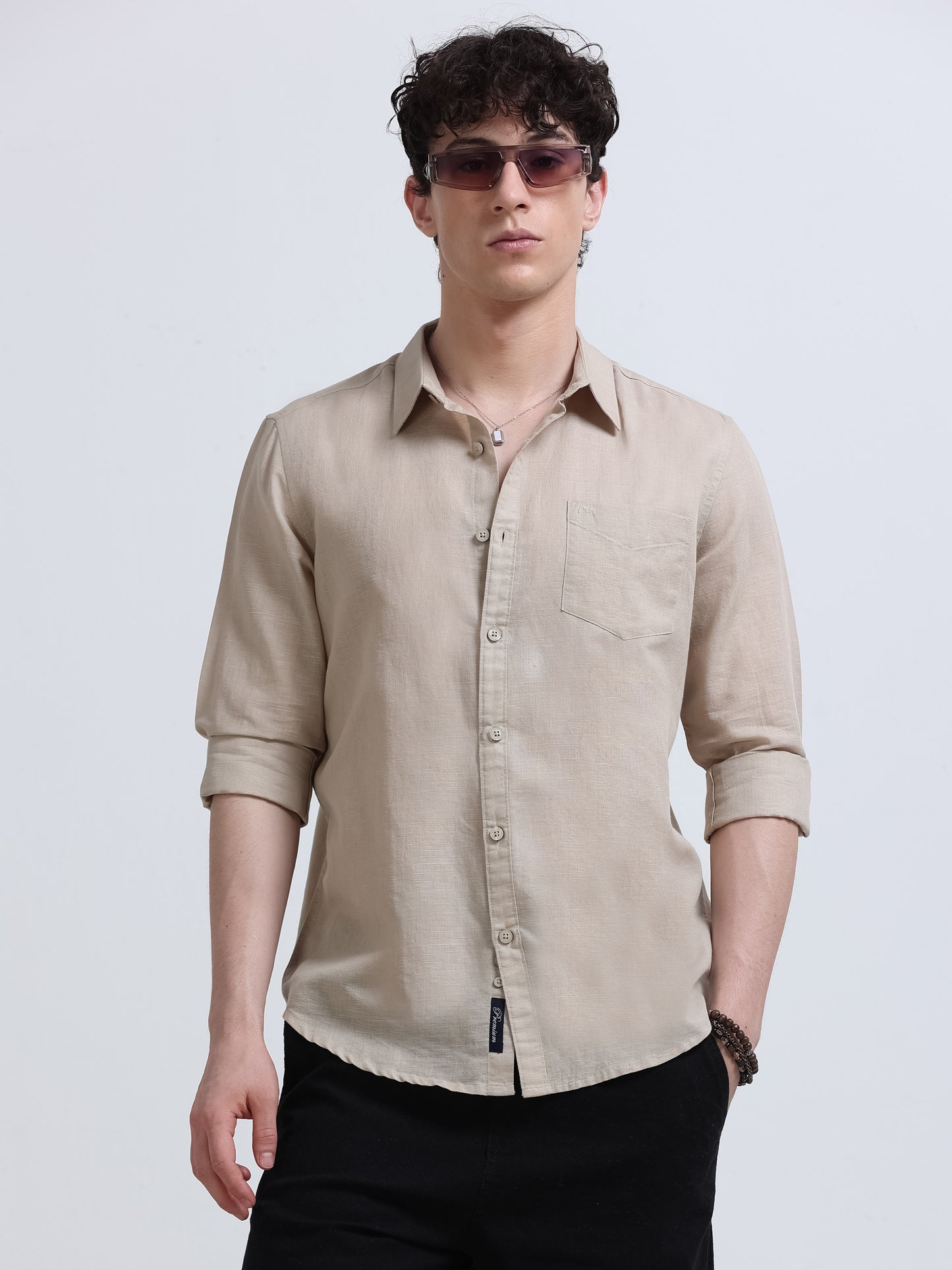 Beige Shirt