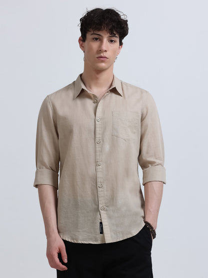 Beige Shirt