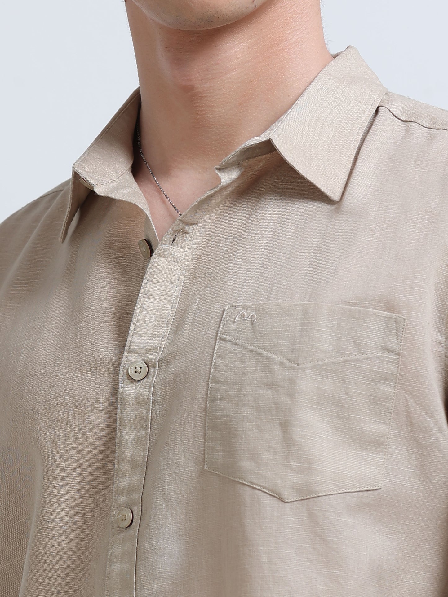 Beige Shirt