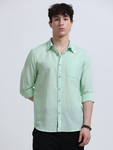 green shirt