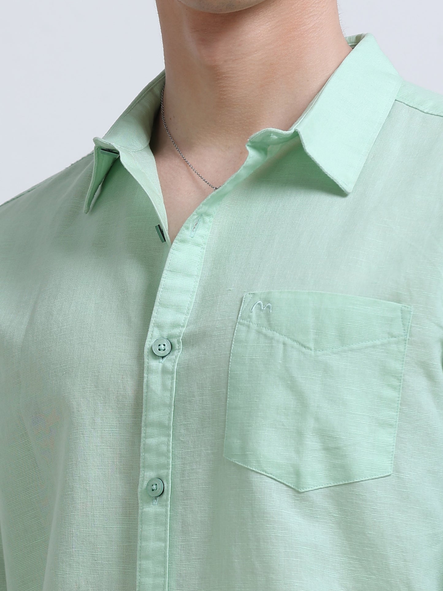green shirt