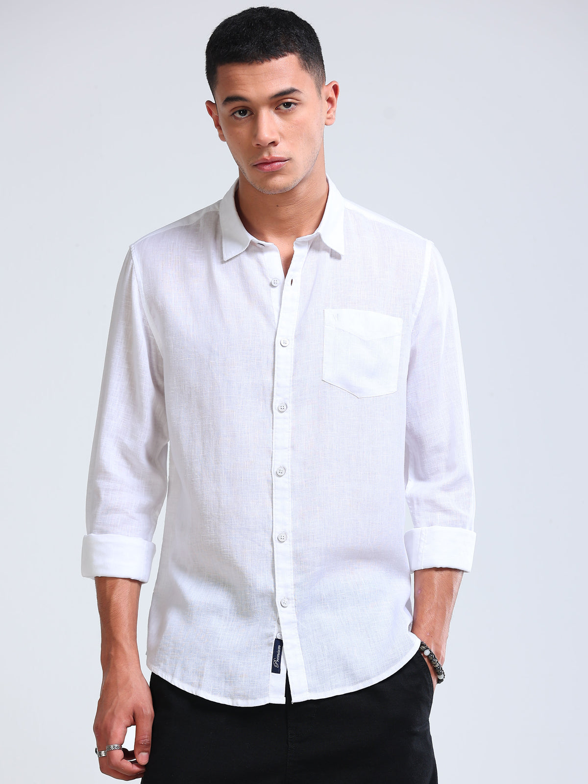 Premium Lyocell White Shirt
