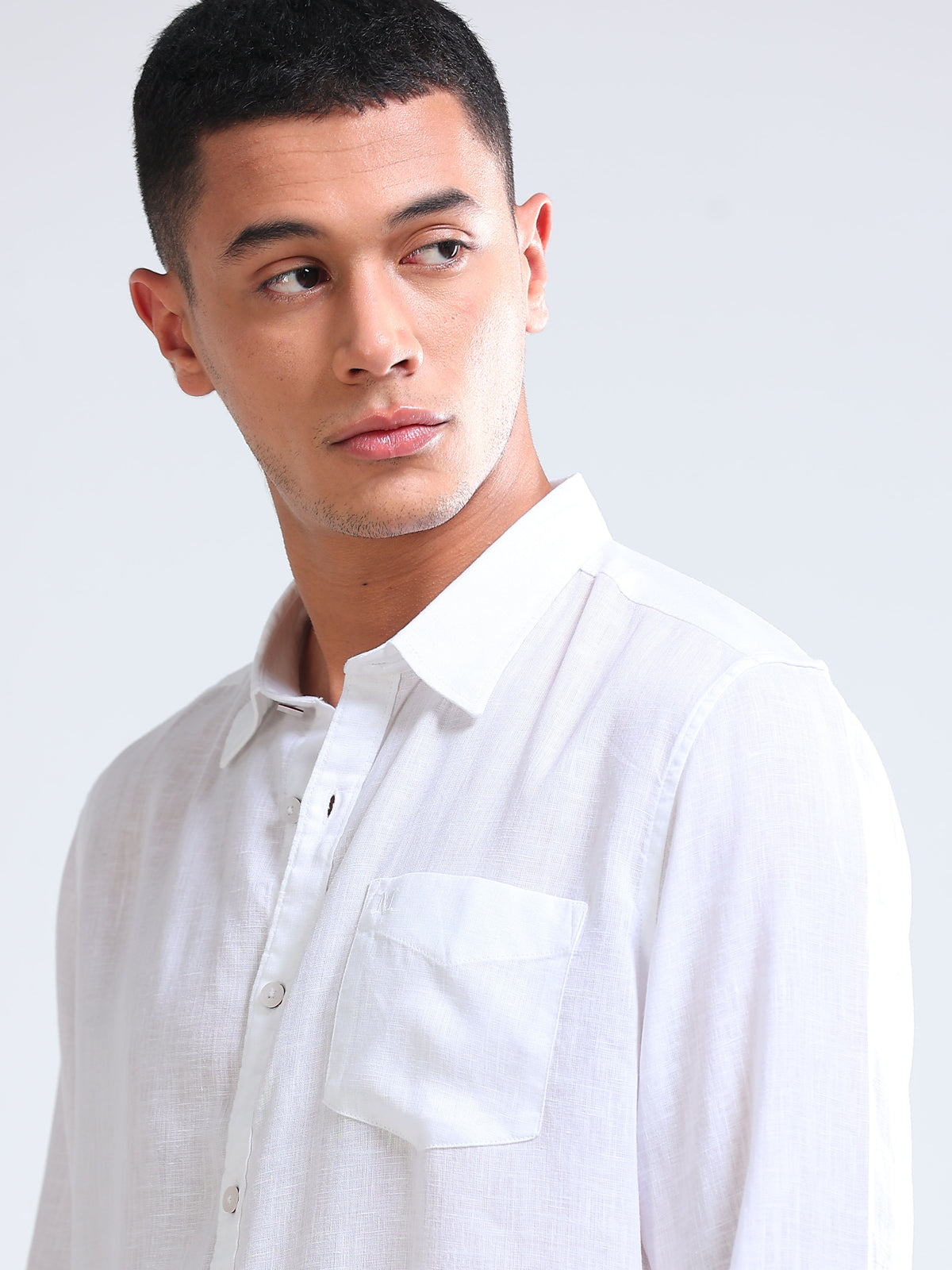 Premium Lyocell White Shirt